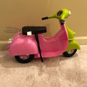 American girl doll moped